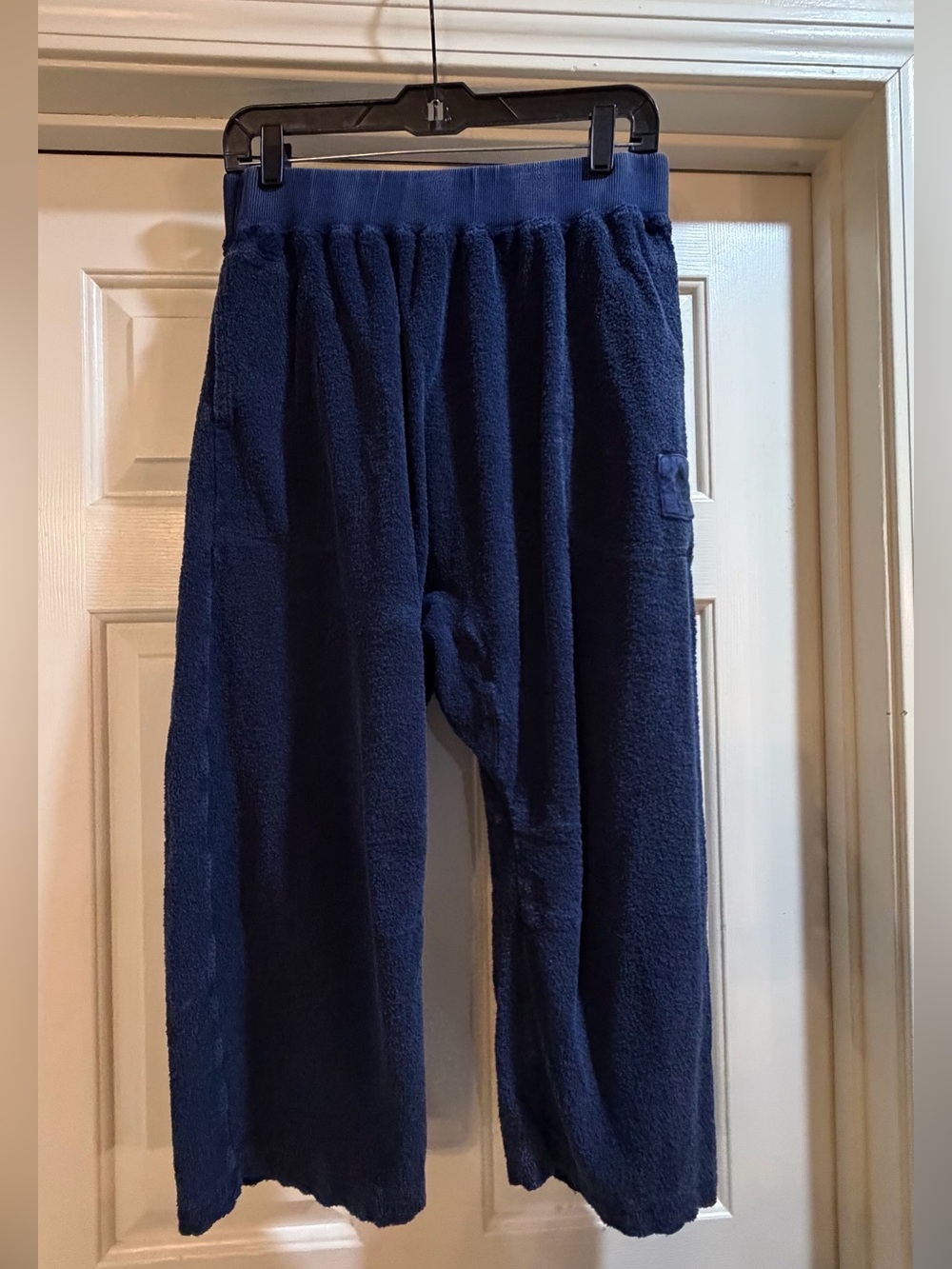 Free People Navy Terry Cloth Bottoms #cozy #comfy #freepeople